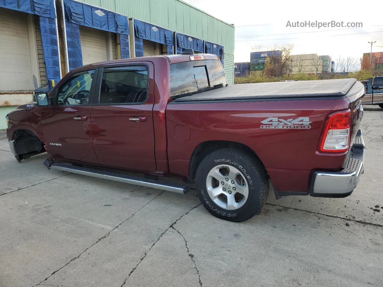 2019 Ram 1500 Big Horn/lone Star Maroon vin: 1C6SRFFT7KN676221