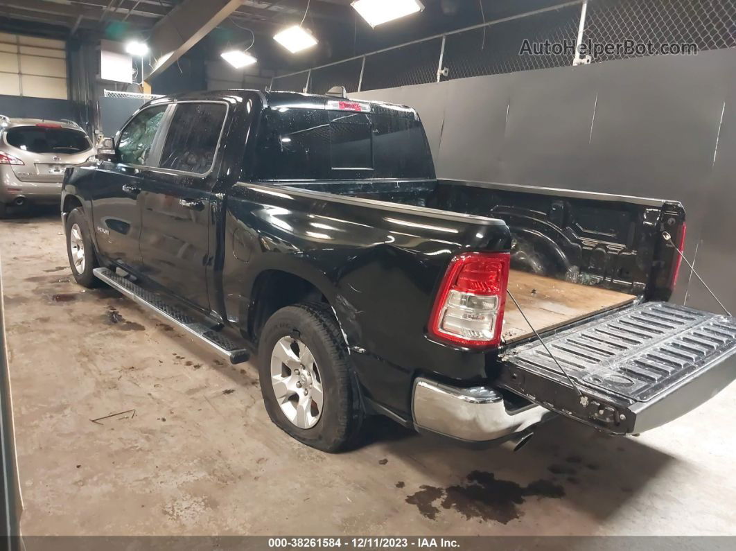 2020 Ram 1500 Big Horn  4x4 57 Box Black vin: 1C6SRFFT7LN204523