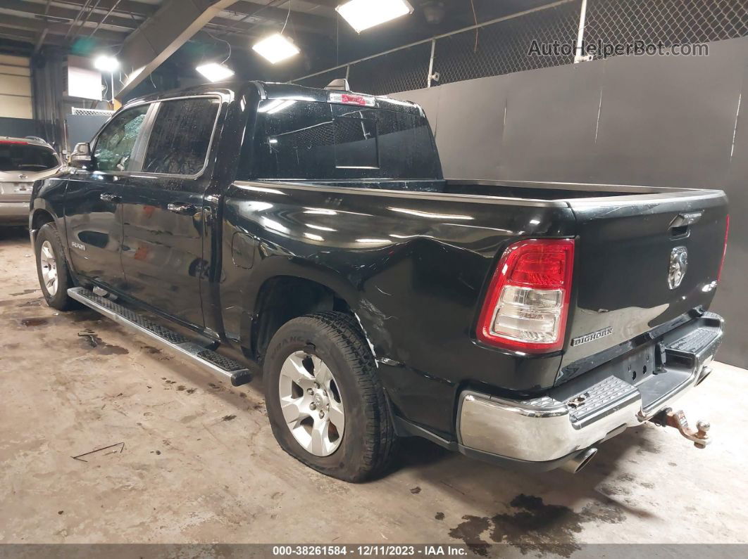 2020 Ram 1500 Big Horn  4x4 57 Box Black vin: 1C6SRFFT7LN204523