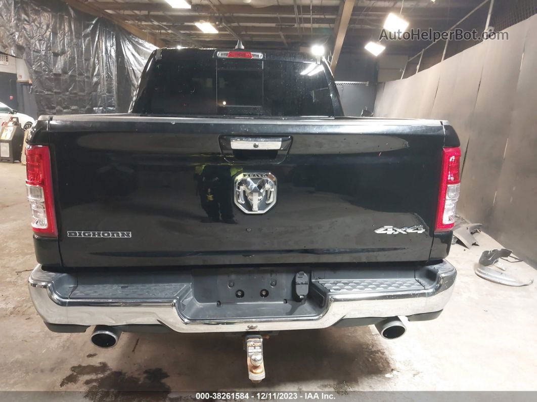 2020 Ram 1500 Big Horn  4x4 57 Box Black vin: 1C6SRFFT7LN204523