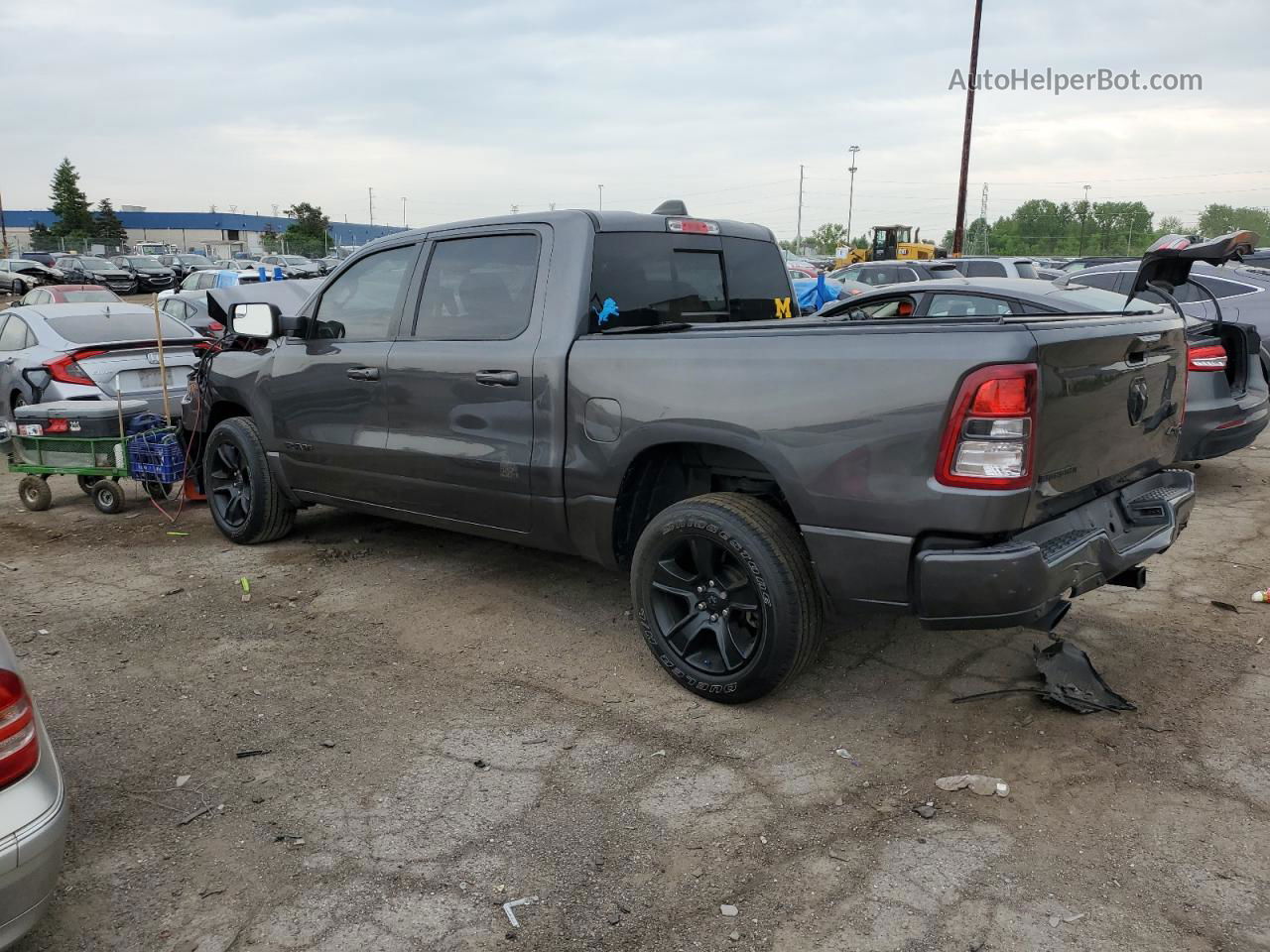 2020 Ram 1500 Big Horn/lone Star Charcoal vin: 1C6SRFFT7LN326556