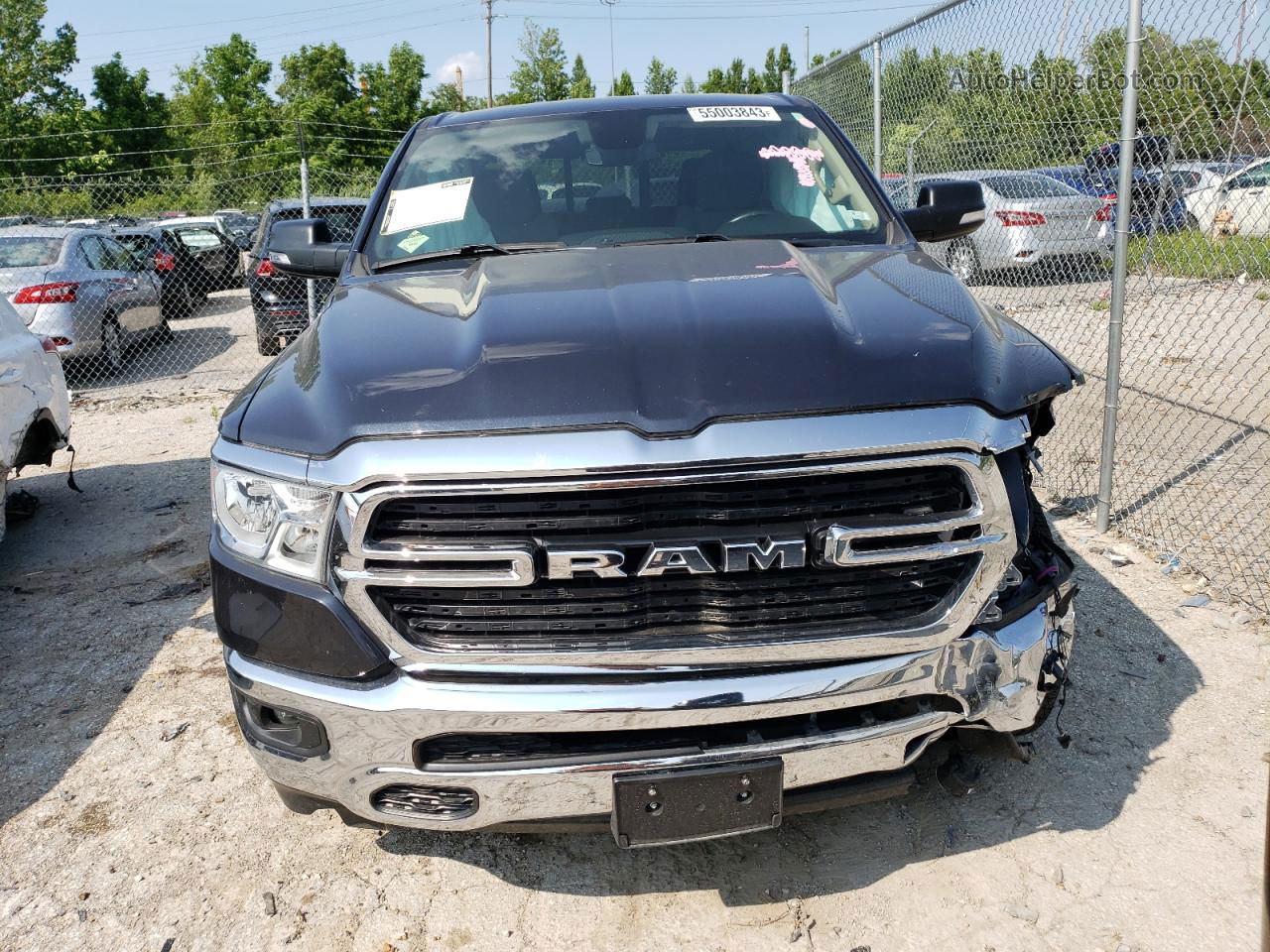 2020 Ram 1500 Big Horn/lone Star Charcoal vin: 1C6SRFFT7LN359699