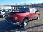 2022 Ram 1500 Big Horn  4x4 5'7 Box Maroon vin: 1C6SRFFT7NN404594