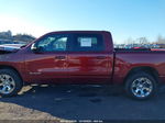 2022 Ram 1500 Big Horn  4x4 5'7 Box Maroon vin: 1C6SRFFT7NN404594