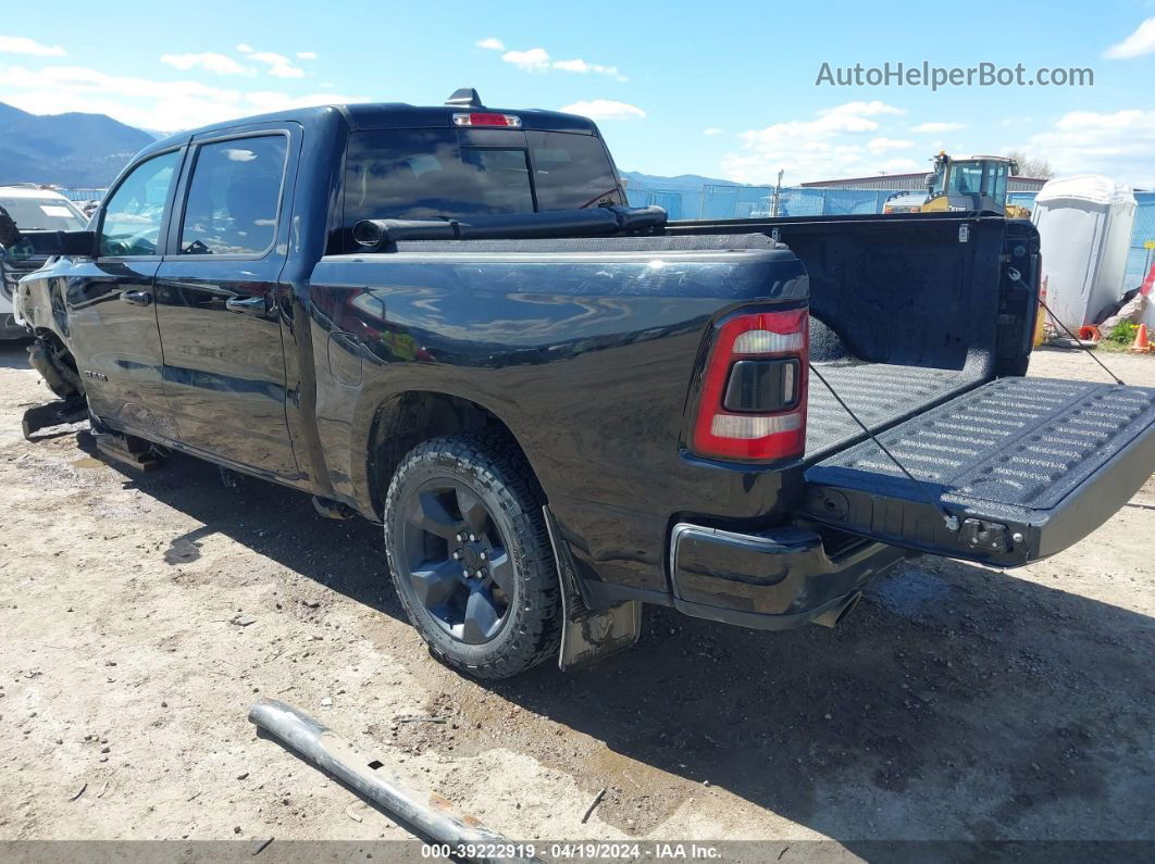 2019 Ram 1500 Big Horn/lone Star  4x4 5'7 Box Black vin: 1C6SRFFT8KN523413