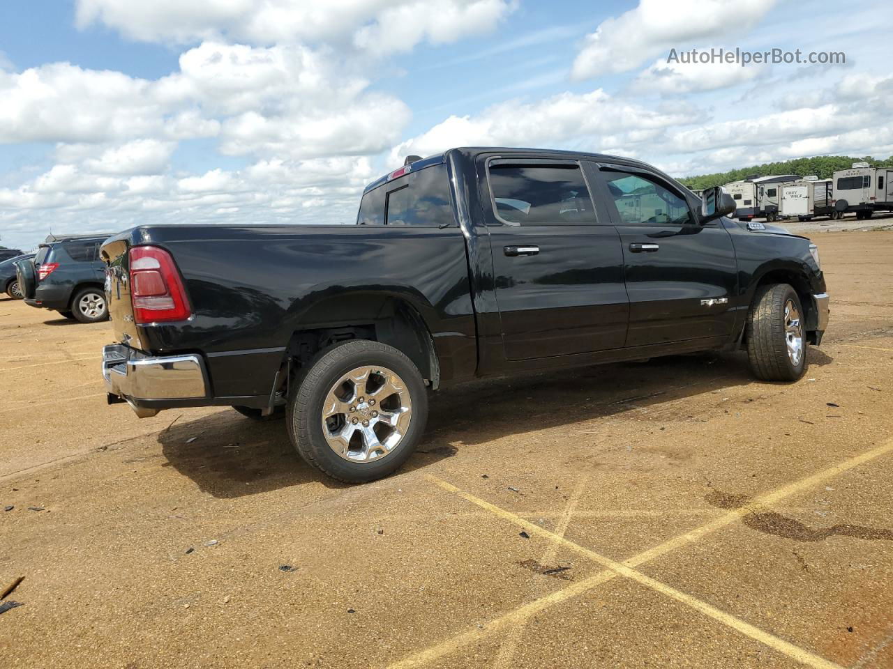 2019 Ram 1500 Big Horn/lone Star Black vin: 1C6SRFFT9KN538339