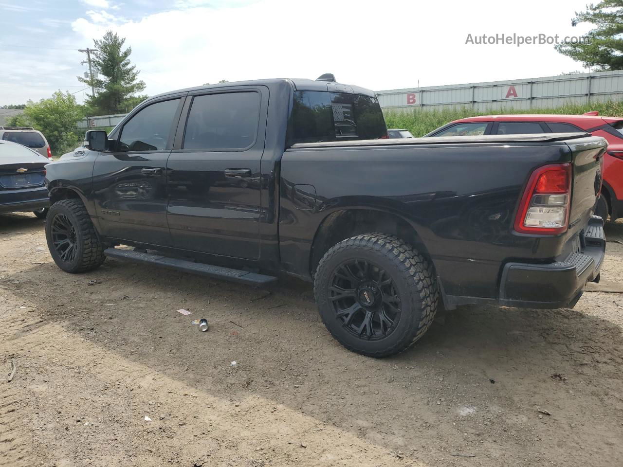 2019 Ram 1500 Big Horn/lone Star Black vin: 1C6SRFFT9KN708859