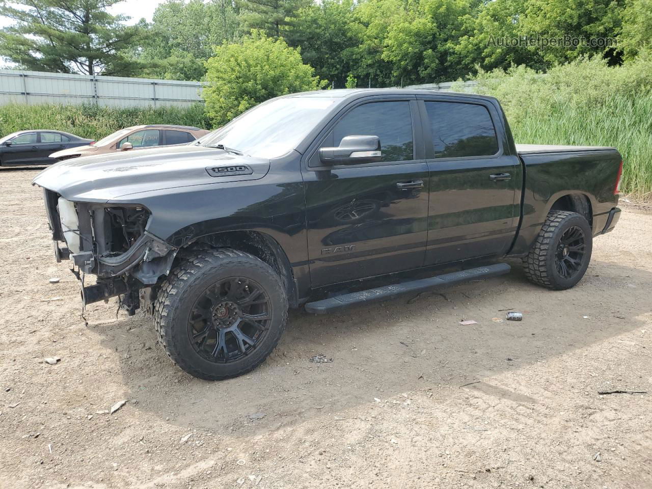 2019 Ram 1500 Big Horn/lone Star Black vin: 1C6SRFFT9KN708859