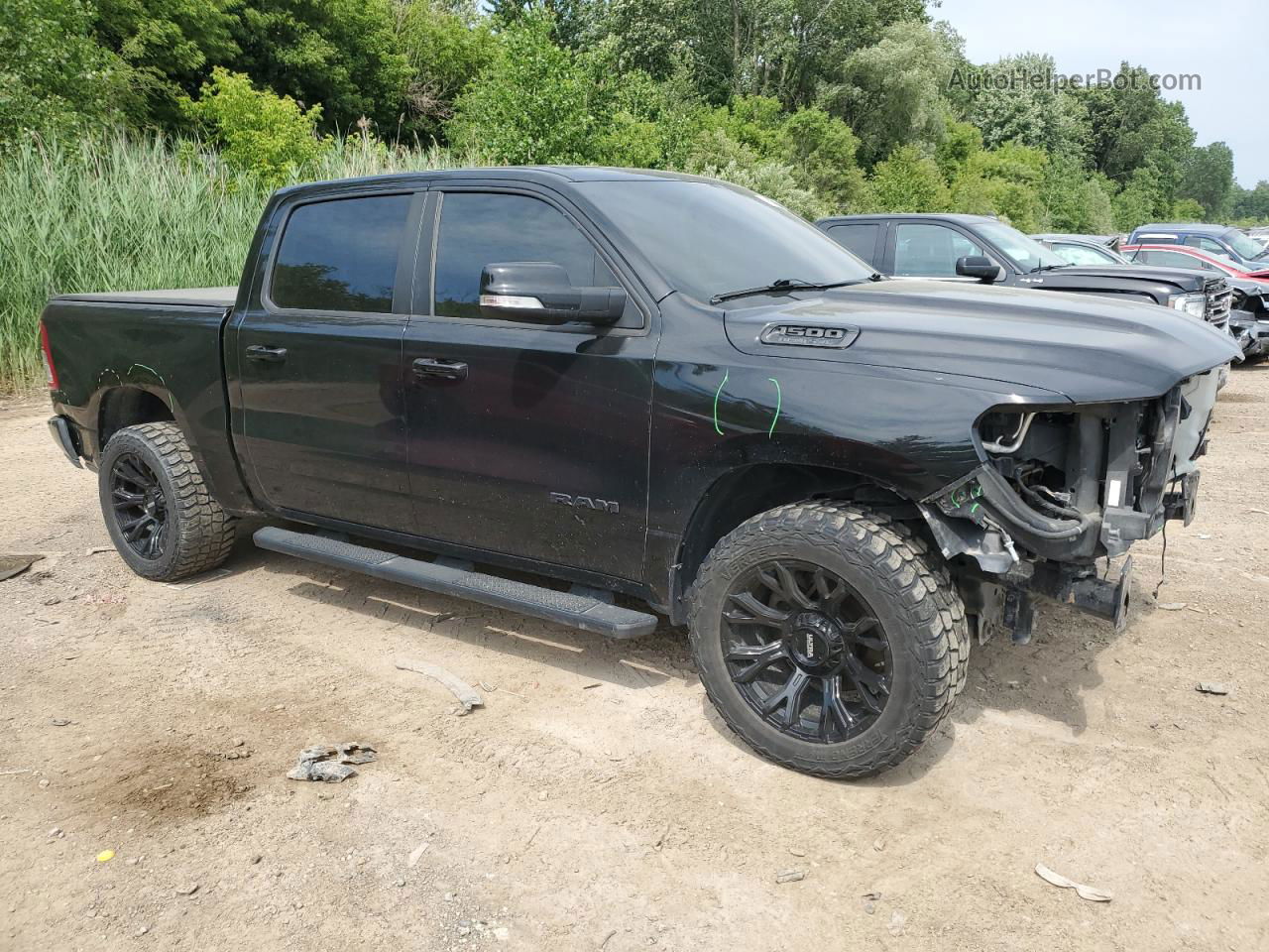 2019 Ram 1500 Big Horn/lone Star Black vin: 1C6SRFFT9KN708859