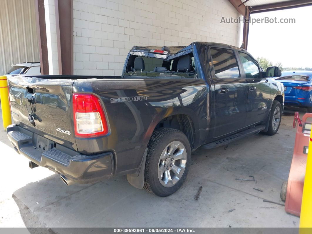 2020 Ram 1500 Big Horn  4x4 5'7 Box Черный vin: 1C6SRFFT9LN392557