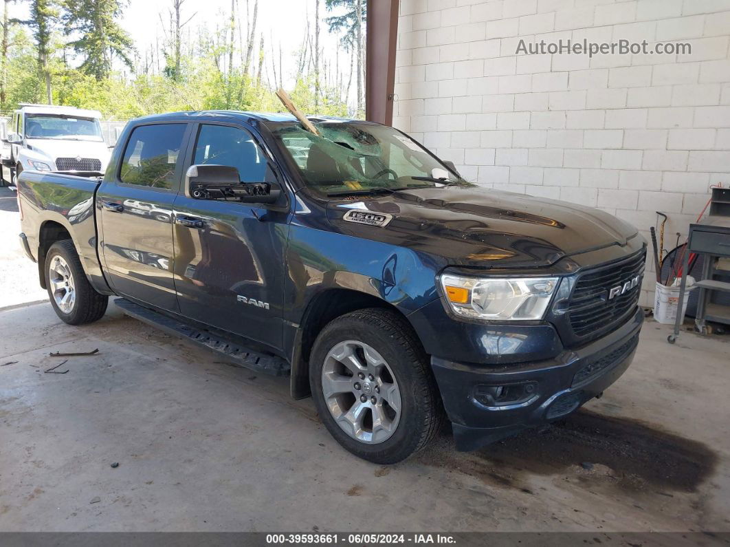 2020 Ram 1500 Big Horn  4x4 5'7 Box Black vin: 1C6SRFFT9LN392557