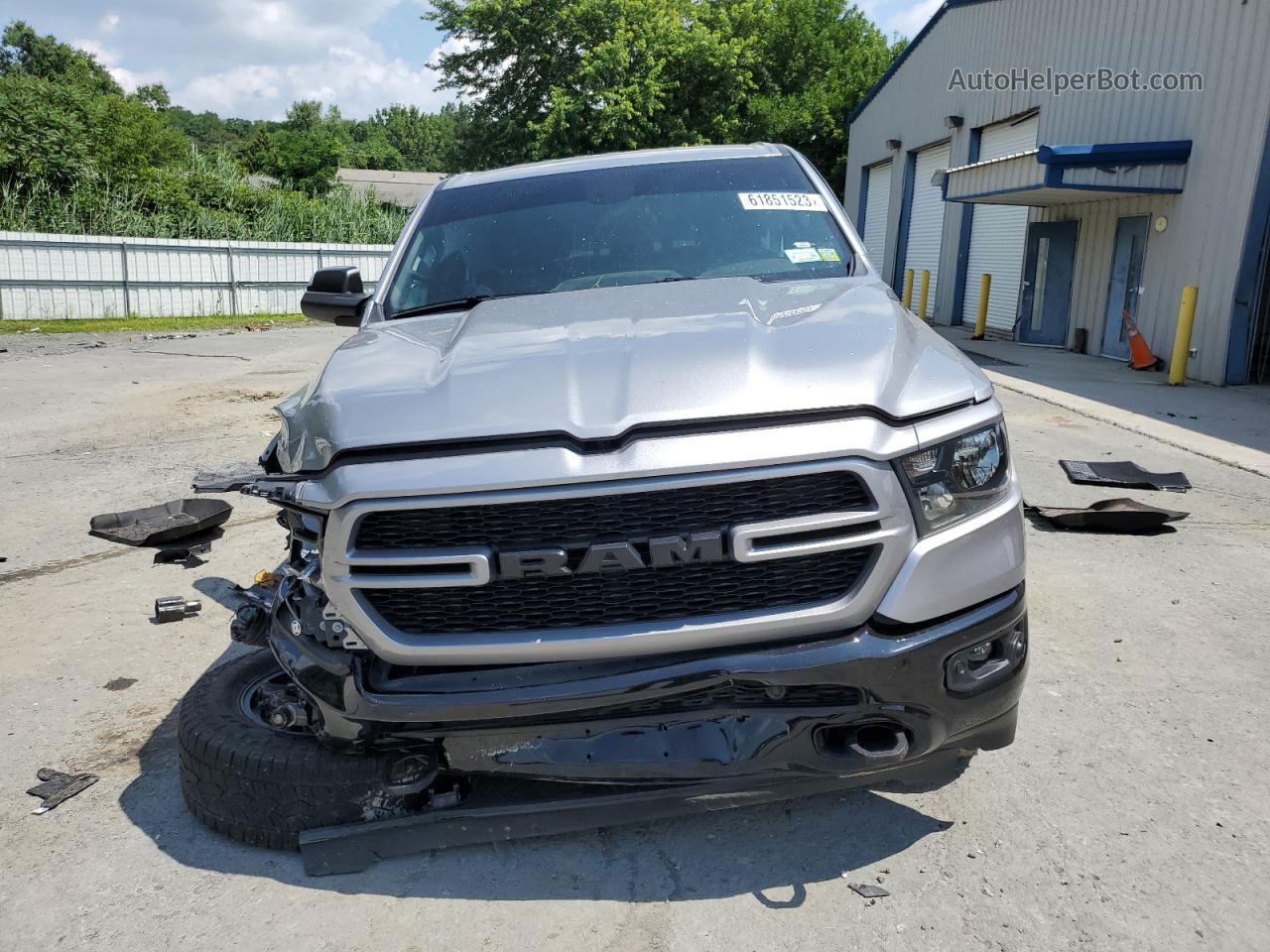 2022 Ram 1500 Big Horn/lone Star Gray vin: 1C6SRFFT9NN139628