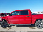 2022 Ram 1500 Big Horn  4x4 5'7 Box Red vin: 1C6SRFFT9NN244010