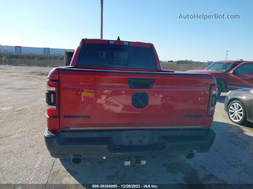 2022 Ram 1500 Big Horn  4x4 5'7 Box Red vin: 1C6SRFFT9NN244010