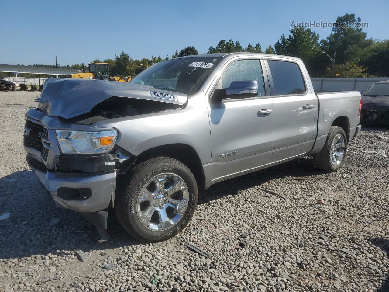 2022 Ram 1500 Big Horn/lone Star Gray vin: 1C6SRFFT9NN412132