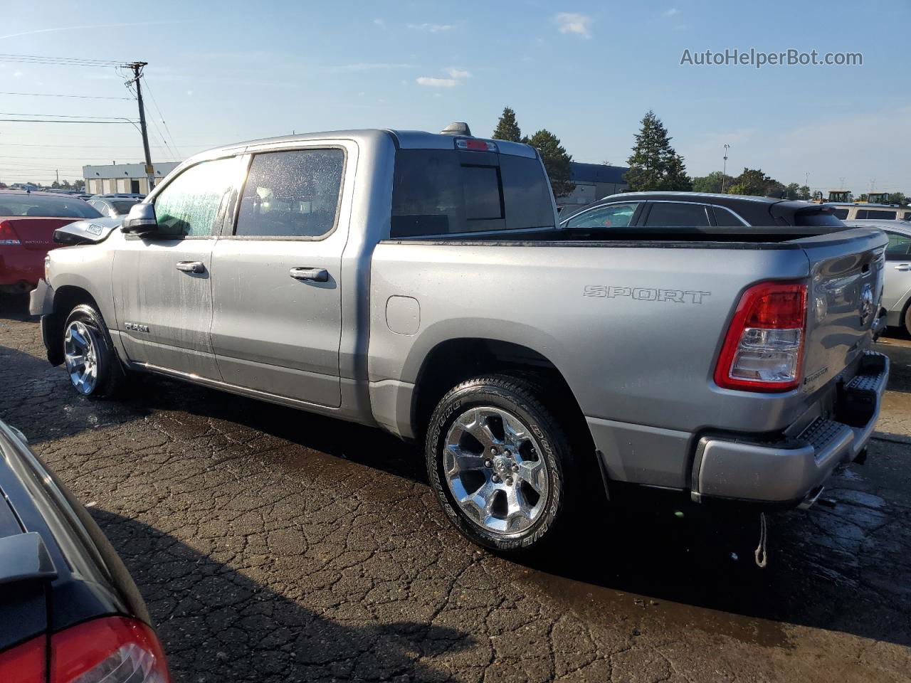 2022 Ram 1500 Big Horn/lone Star Silver vin: 1C6SRFFT9NN449018