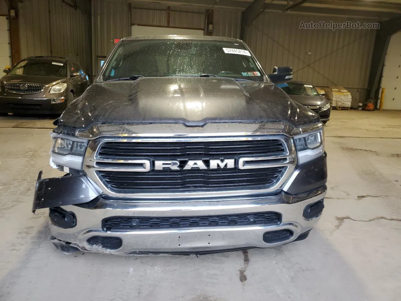 2019 Ram 1500 Big Horn/lone Star Угольный vin: 1C6SRFFTXKN537264