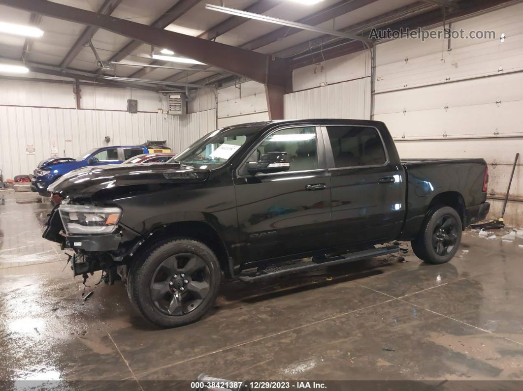 2019 Ram 1500 Big Horn/lone Star  4x4 5'7 Box Black vin: 1C6SRFFTXKN597240