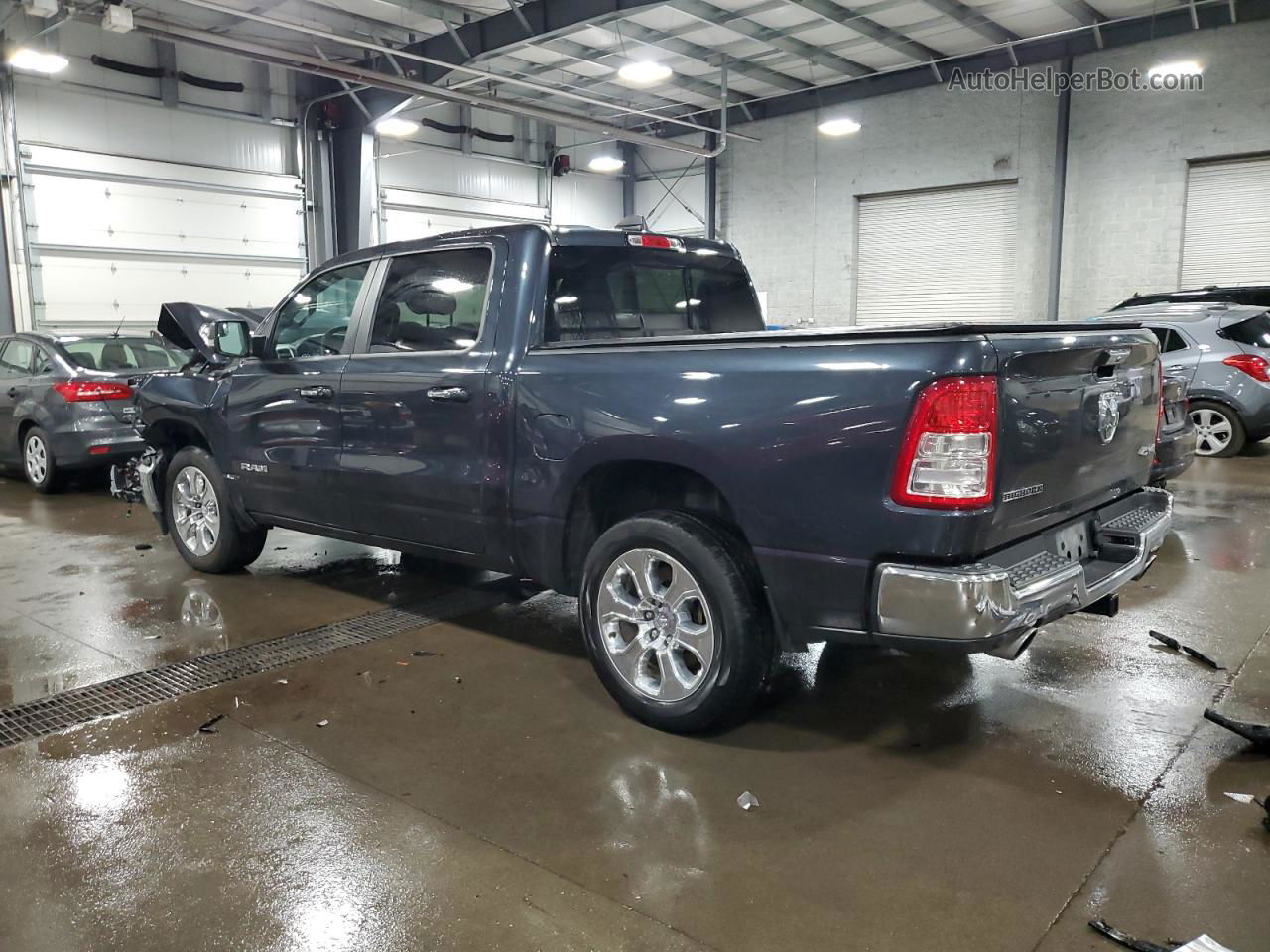 2019 Ram 1500 Big Horn/lone Star Blue vin: 1C6SRFFTXKN912036