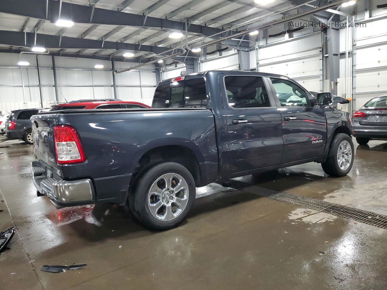 2019 Ram 1500 Big Horn/lone Star Blue vin: 1C6SRFFTXKN912036