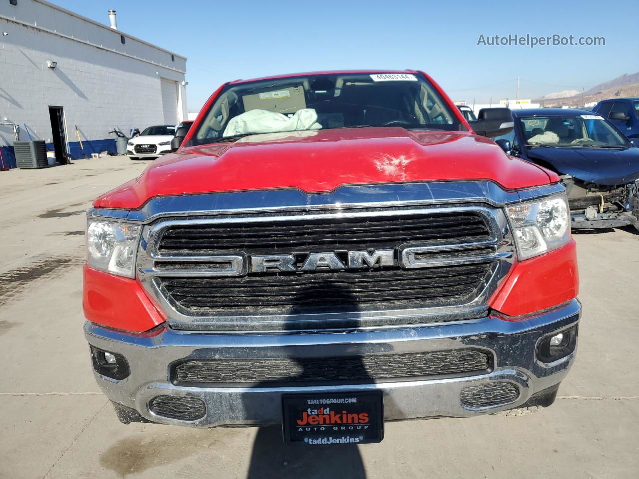 2020 Ram 1500 Big Horn/lone Star Red vin: 1C6SRFFTXLN113407