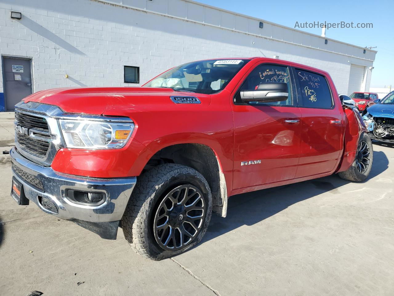 2020 Ram 1500 Big Horn/lone Star Red vin: 1C6SRFFTXLN113407