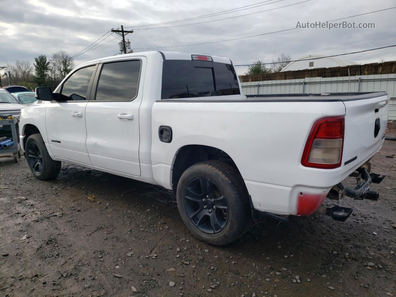 2020 Ram 1500 Big Horn/lone Star White vin: 1C6SRFFTXLN235104