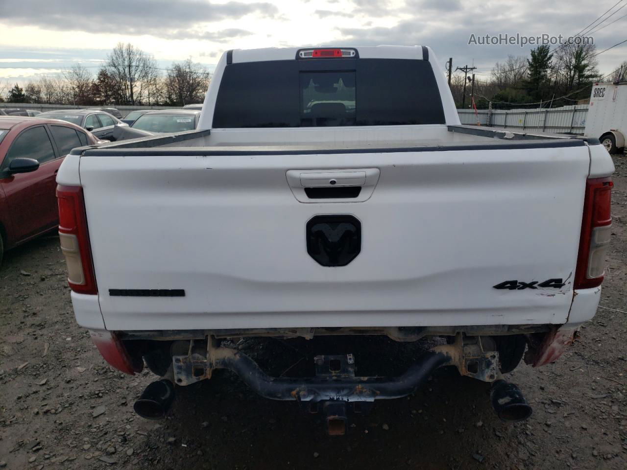 2020 Ram 1500 Big Horn/lone Star White vin: 1C6SRFFTXLN235104