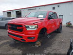 2020 Ram 1500 Big Horn  4x4 5'7 Box Red vin: 1C6SRFFTXLN356294