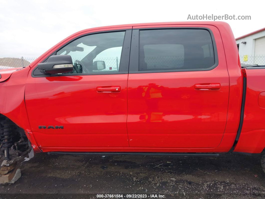 2020 Ram 1500 Big Horn  4x4 5'7 Box Red vin: 1C6SRFFTXLN356294