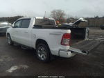 2022 Ram 1500 Big Horn  4x4 5'7 Box White vin: 1C6SRFFTXNN423639