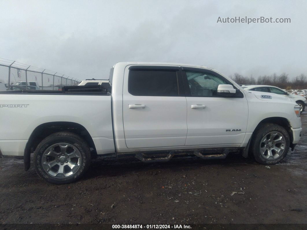 2022 Ram 1500 Big Horn  4x4 5'7 Box White vin: 1C6SRFFTXNN423639