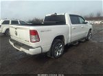 2022 Ram 1500 Big Horn  4x4 5'7 Box White vin: 1C6SRFFTXNN423639