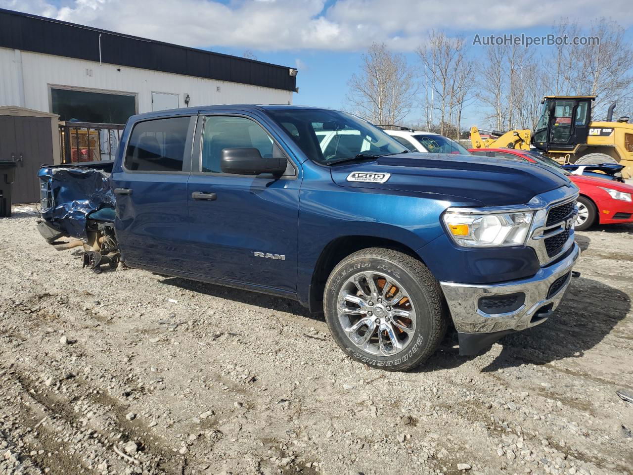 2019 Ram 1500 Tradesman Blue vin: 1C6SRFGT3KN857668