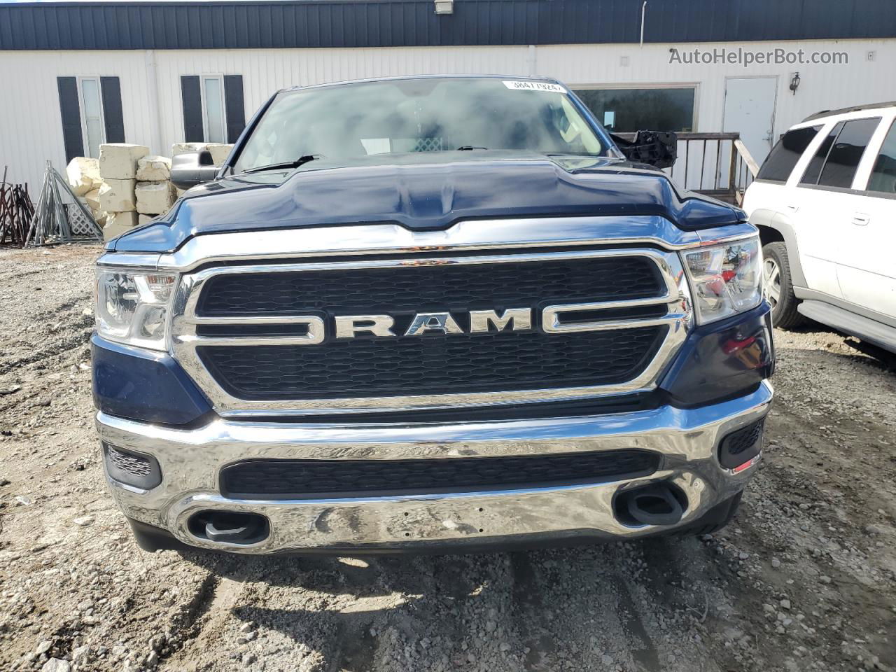 2019 Ram 1500 Tradesman Blue vin: 1C6SRFGT3KN857668