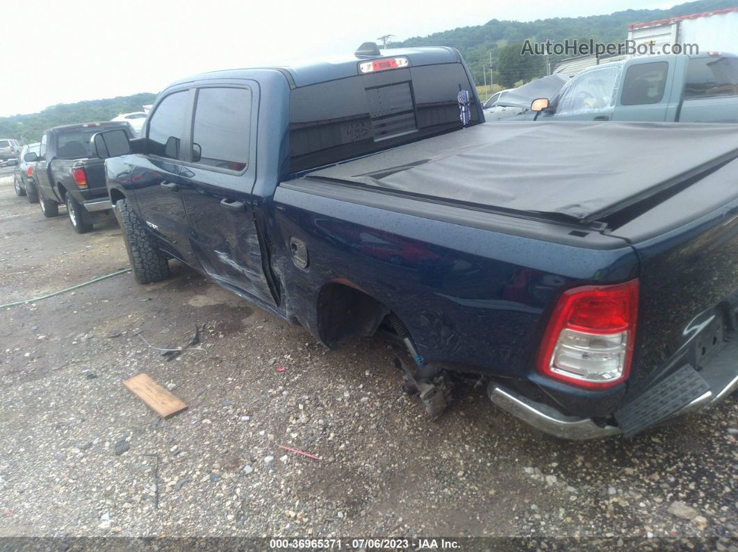 2019 Ram 1500 Tradesman Синий vin: 1C6SRFGT4KN741024