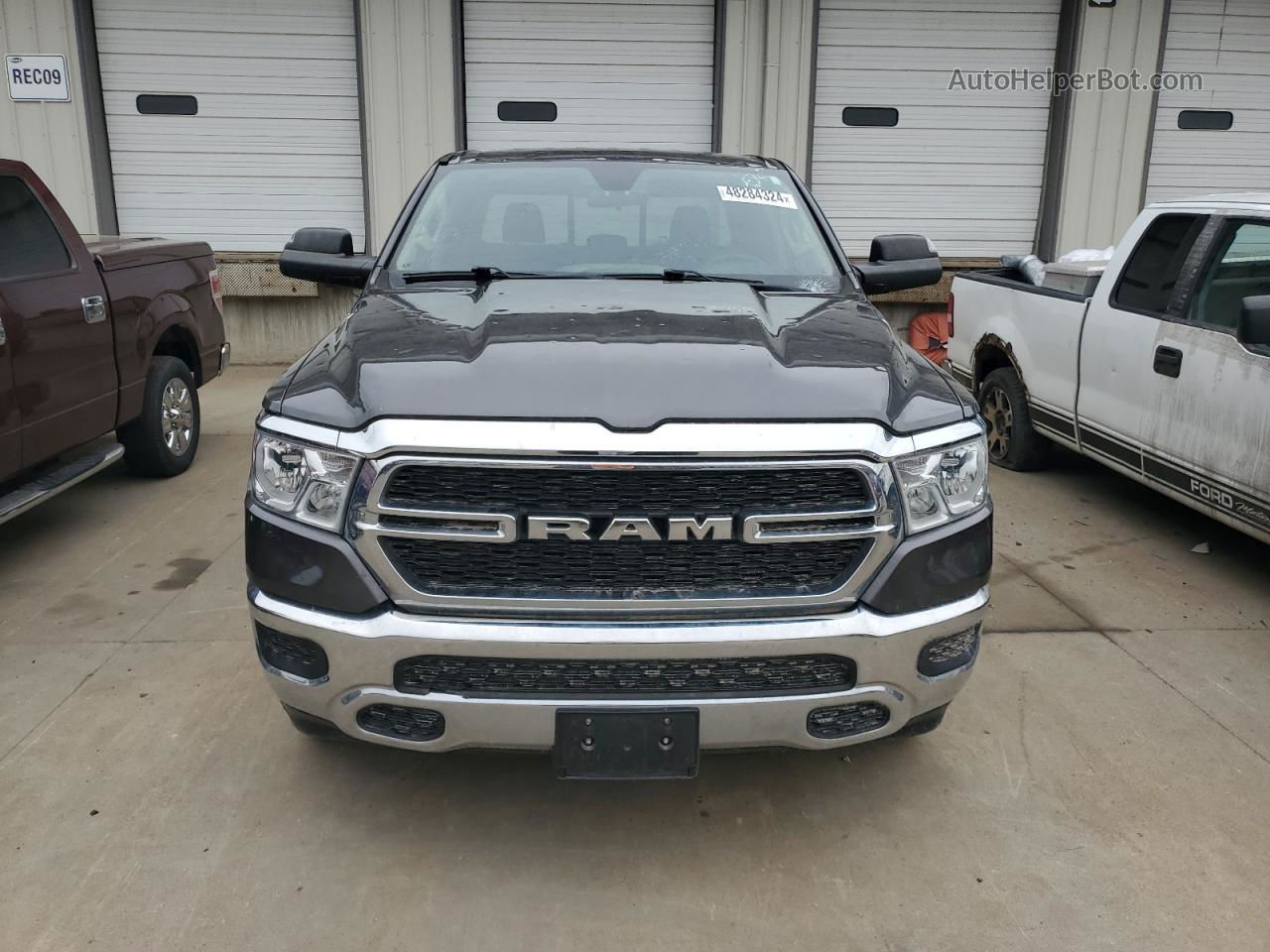 2019 Ram 1500 Tradesman Gray vin: 1C6SRFGT8KN612820