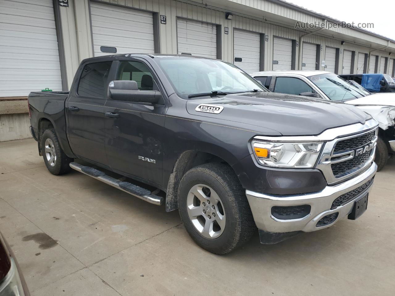 2019 Ram 1500 Tradesman Gray vin: 1C6SRFGT8KN612820