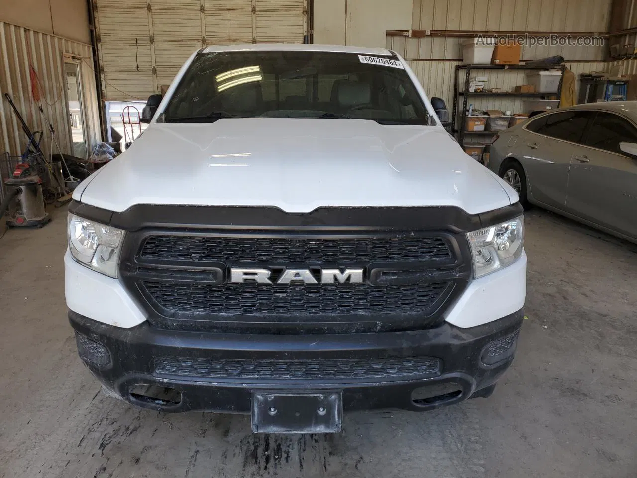 2022 Ram 1500 Tradesman White vin: 1C6SRFGT9NN447414