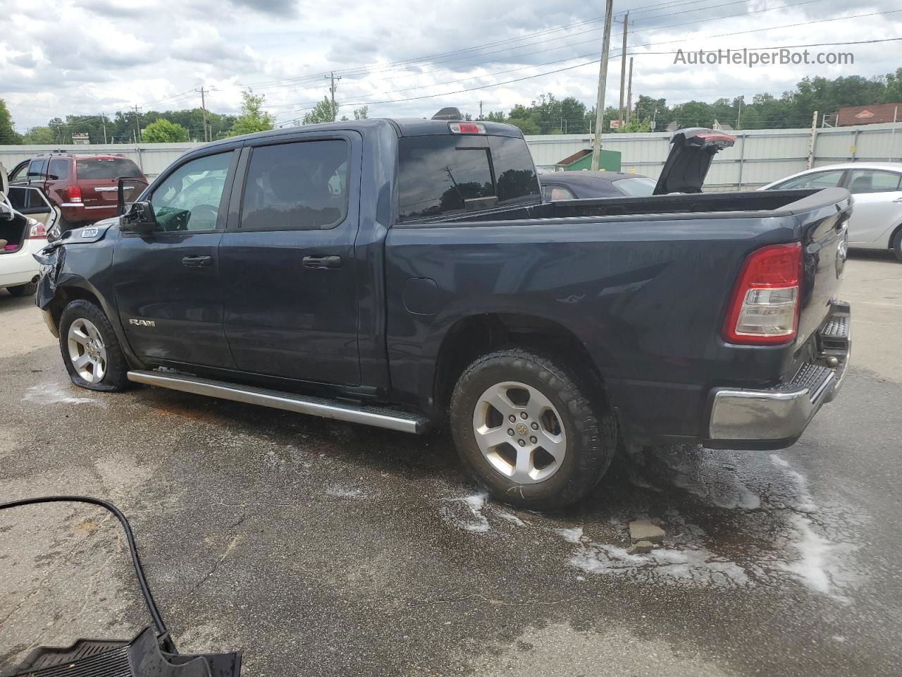 2019 Ram 1500 Tradesman Blue vin: 1C6SRFGTXKN806863