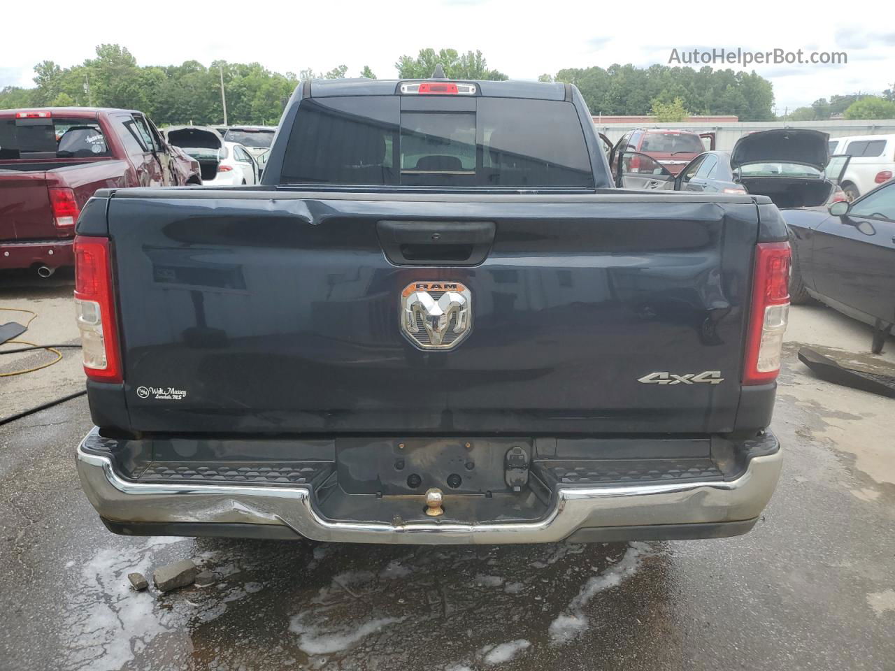 2019 Ram 1500 Tradesman Blue vin: 1C6SRFGTXKN806863