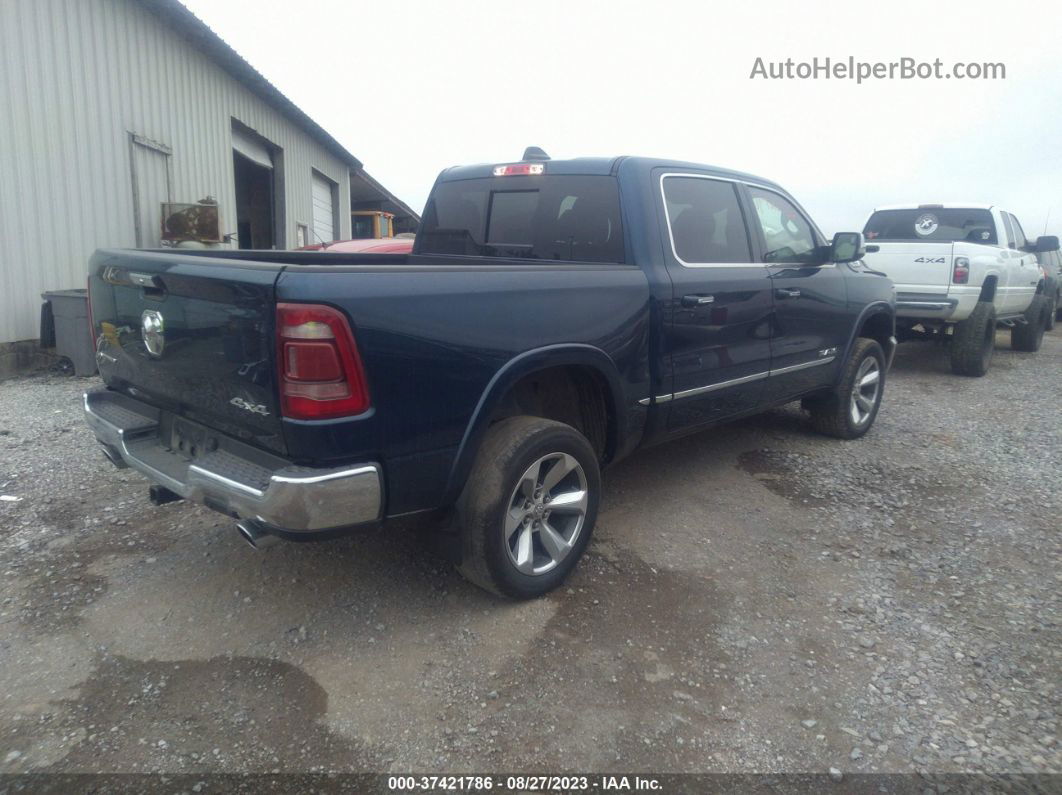 2022 Ram 1500 Limited Blue vin: 1C6SRFHM3NN213549