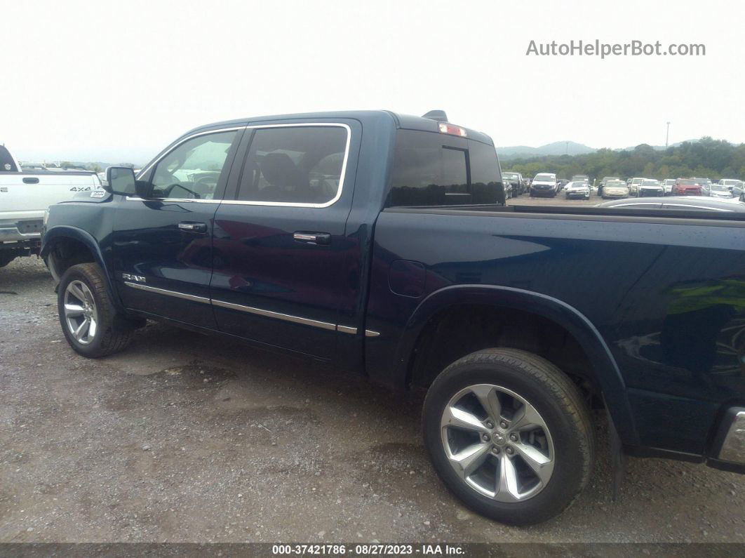 2022 Ram 1500 Limited Blue vin: 1C6SRFHM3NN213549