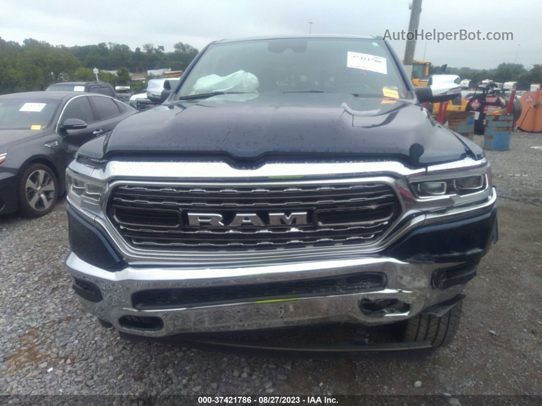 2022 Ram 1500 Limited Blue vin: 1C6SRFHM3NN213549