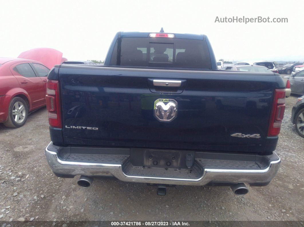 2022 Ram 1500 Limited Blue vin: 1C6SRFHM3NN213549