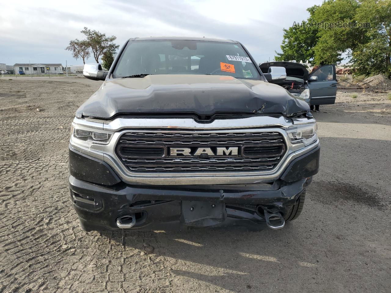 2020 Ram 1500 Limited Black vin: 1C6SRFHM9LN250280