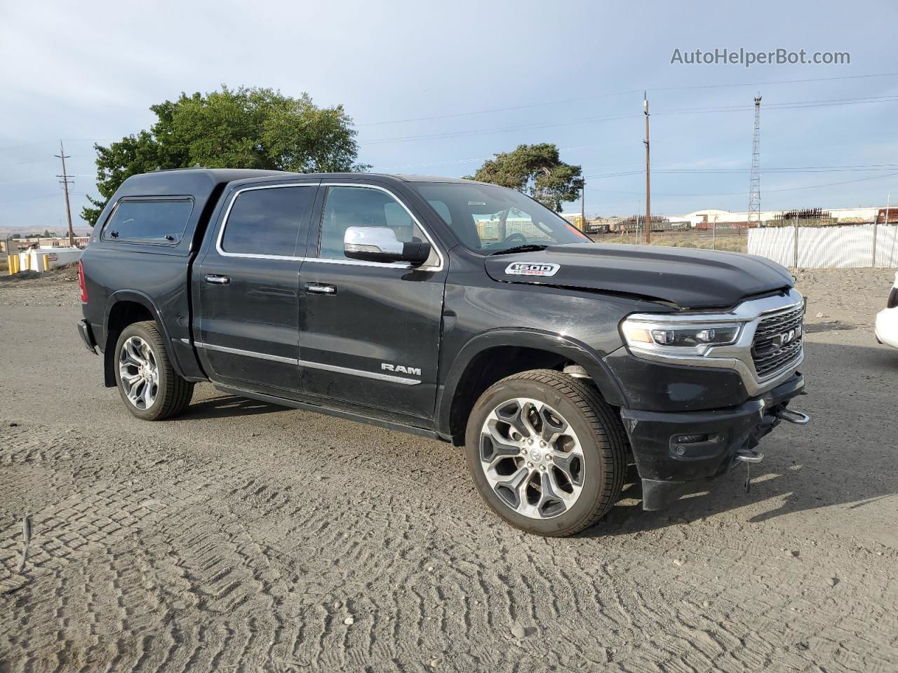 2020 Ram 1500 Limited Black vin: 1C6SRFHM9LN250280