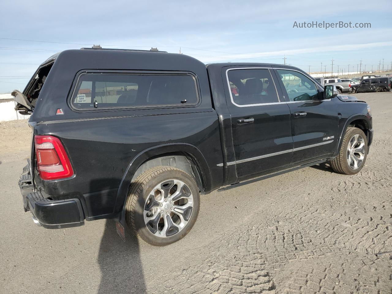 2020 Ram 1500 Limited Black vin: 1C6SRFHM9LN250280