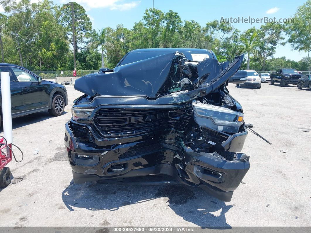 2020 Ram 1500 Limited  4x4 5'7 Box Black vin: 1C6SRFHT0LN187528