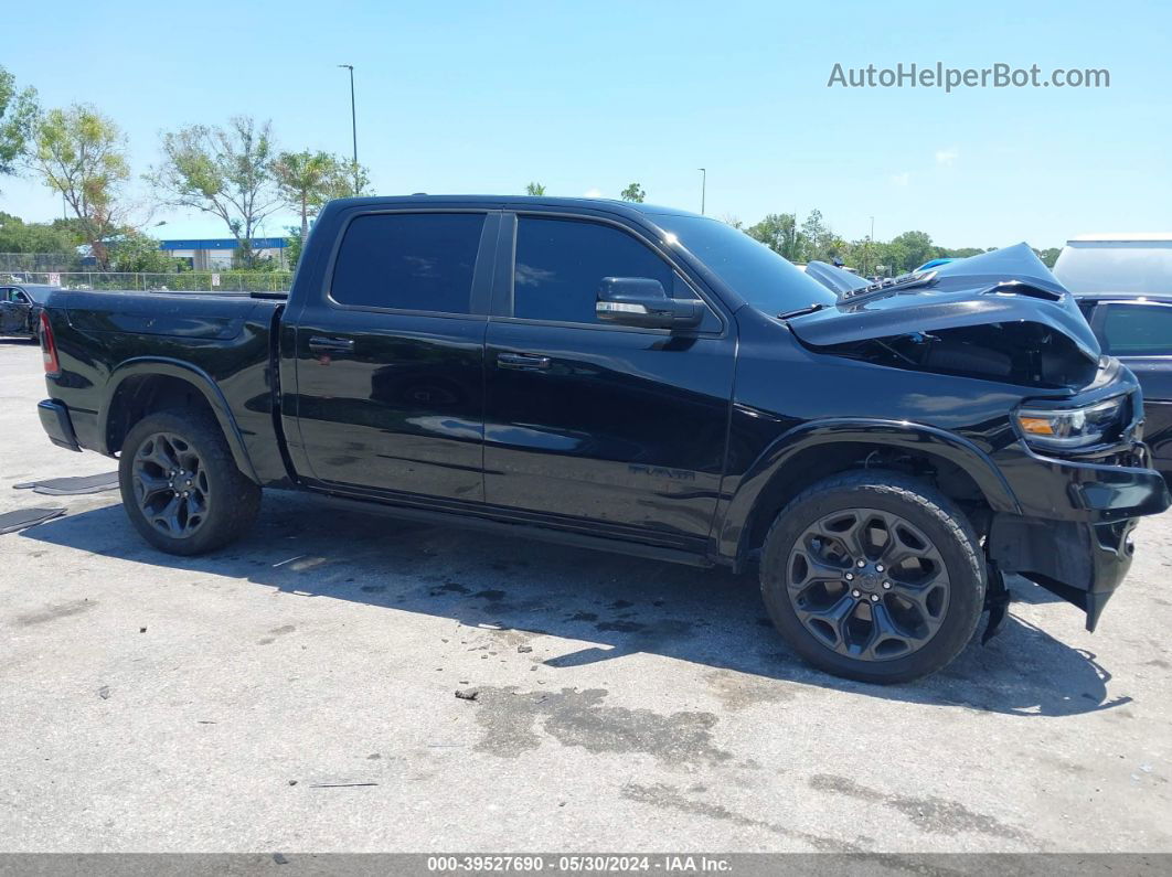 2020 Ram 1500 Limited  4x4 5'7 Box Black vin: 1C6SRFHT0LN187528